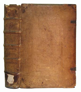 BIBLE IN LATIN.  Biblia Sacra Veteris & Novi Testamenti iuxta vulgatam . . . editionem.  1558